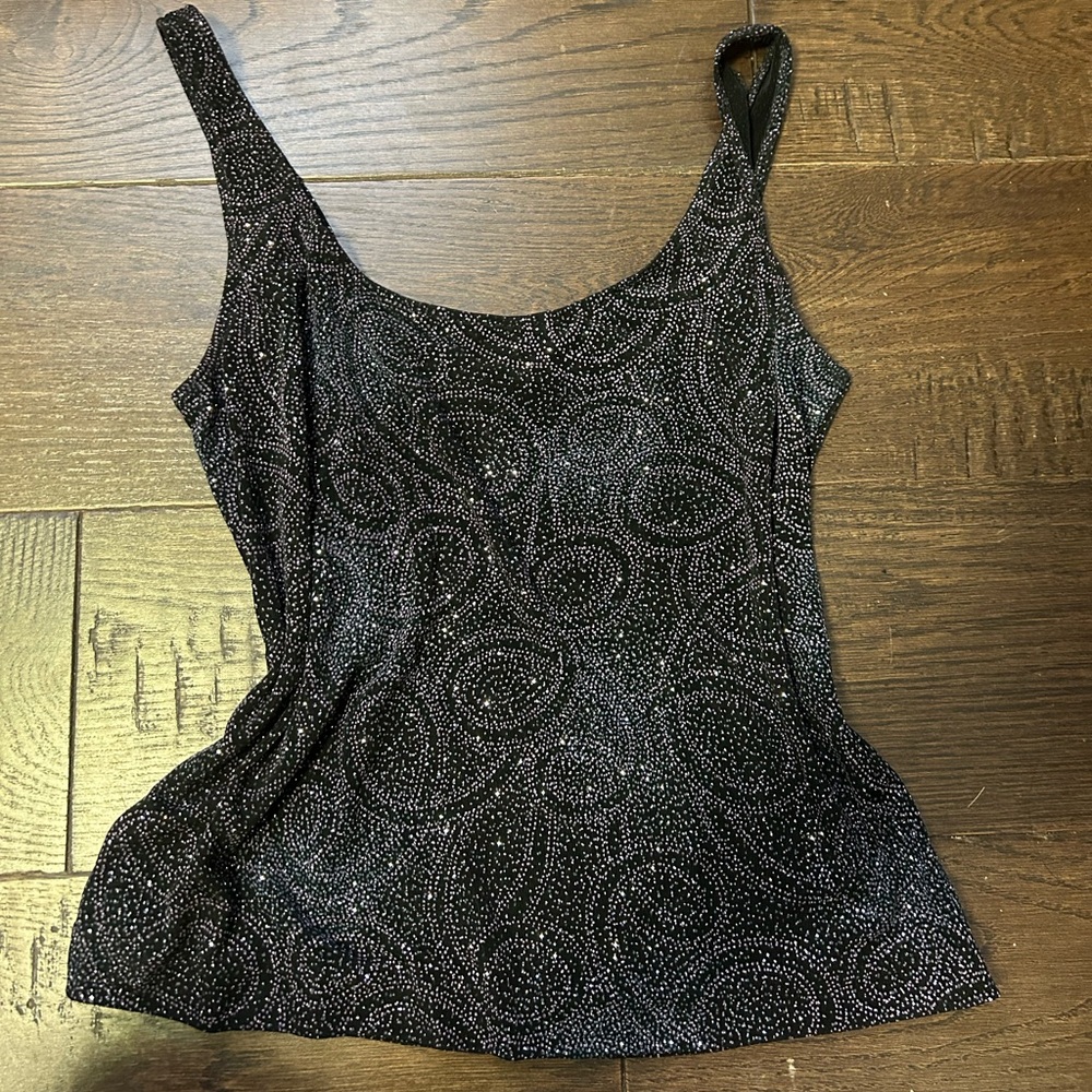 VINTAGE Y2K SPARKLY TOP
